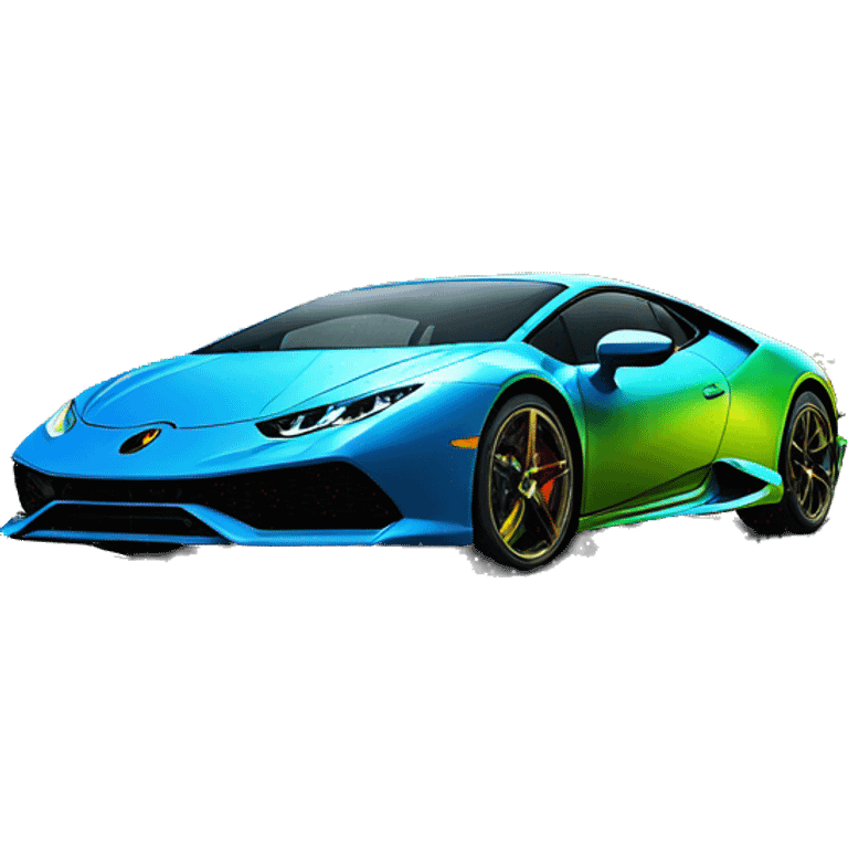 Huracan evo plus jamaica emoji