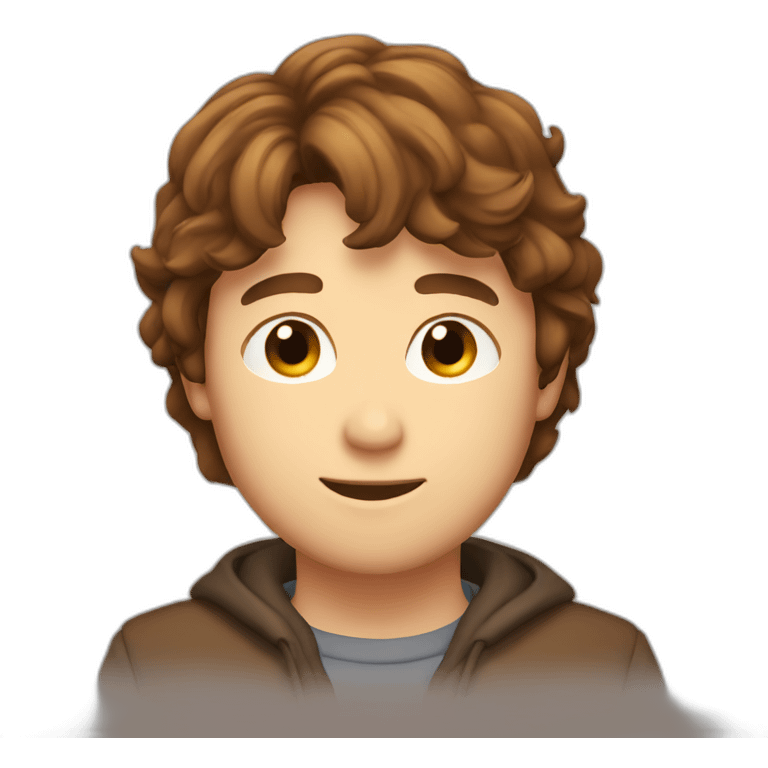 Brown hair Arthur And  beers emoji