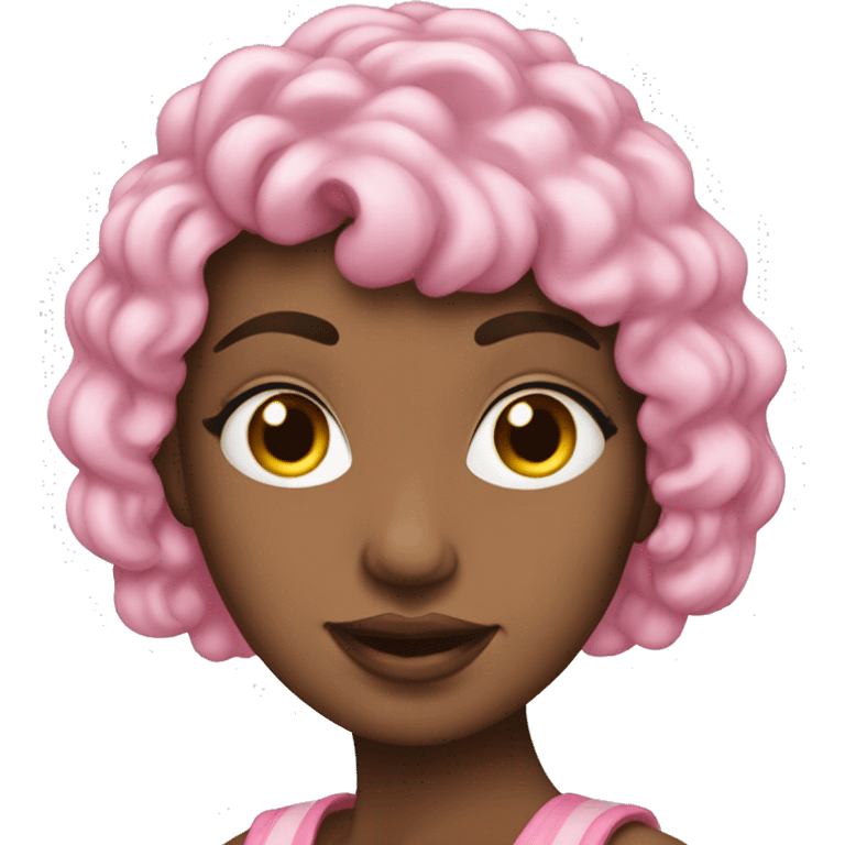 Pink coquette emoji