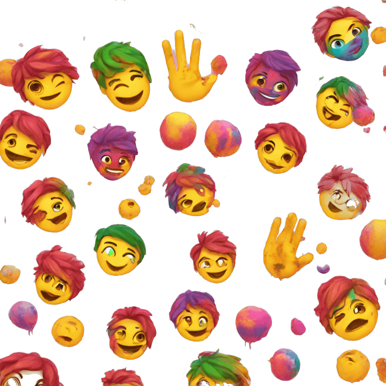 Holi  emoji