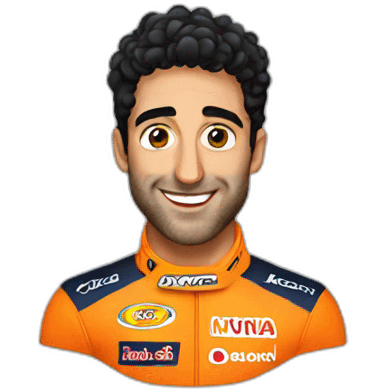 Daniel Ricciardo emoji