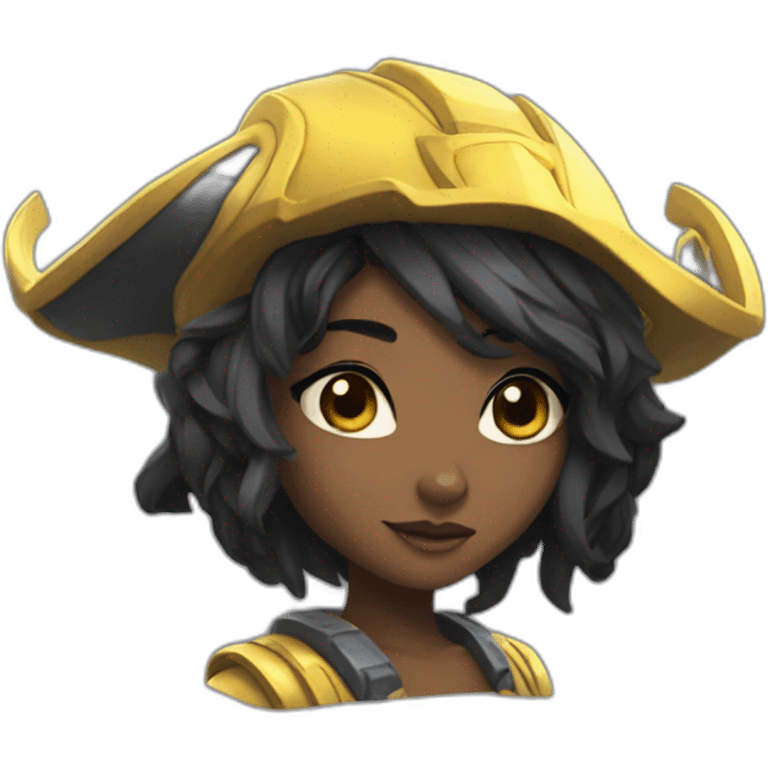 senna the character from league of legends emoji