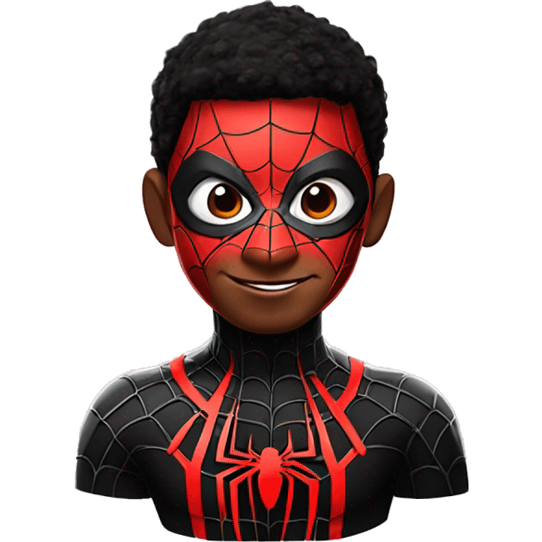 Spider-Man miles morales  emoji