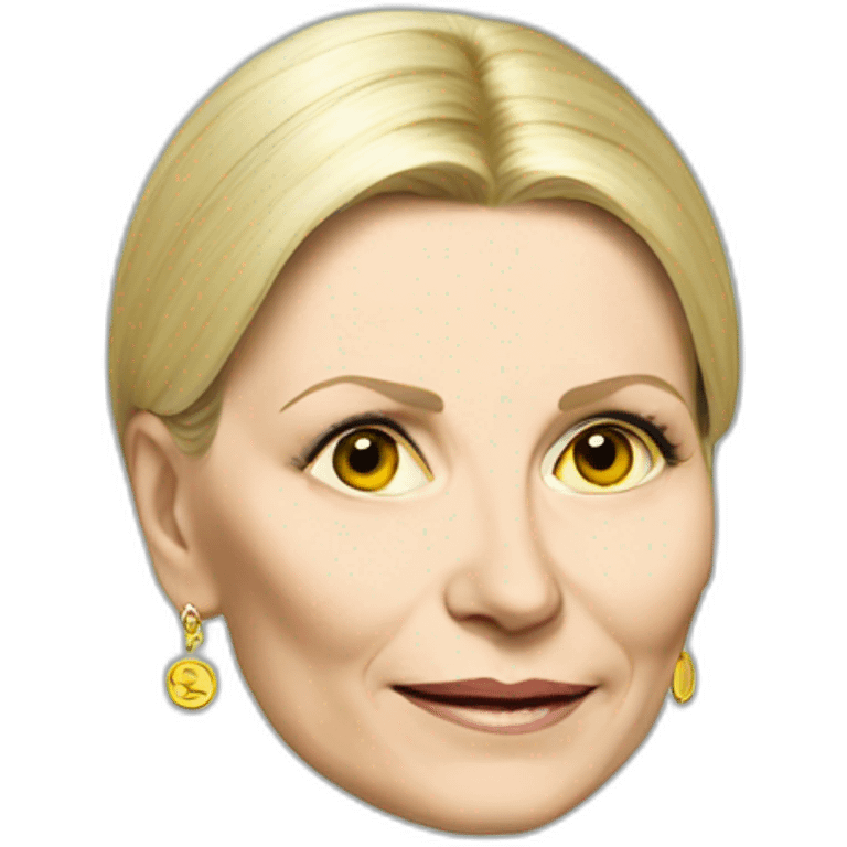 Tymoshenko with dollars  emoji