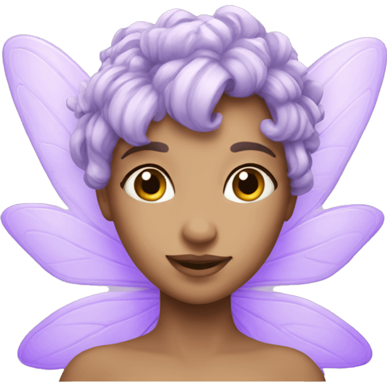 lilac fairy  emoji