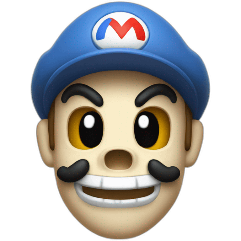 Mario skull emoji