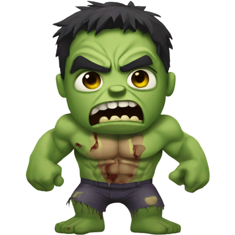 Hulk Zombie emoji