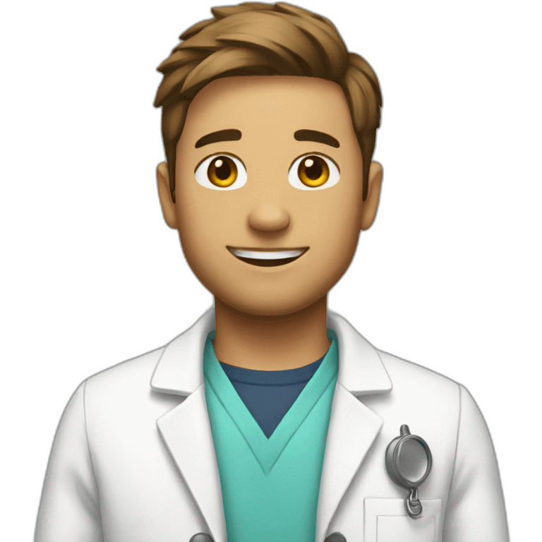 white coat emoji