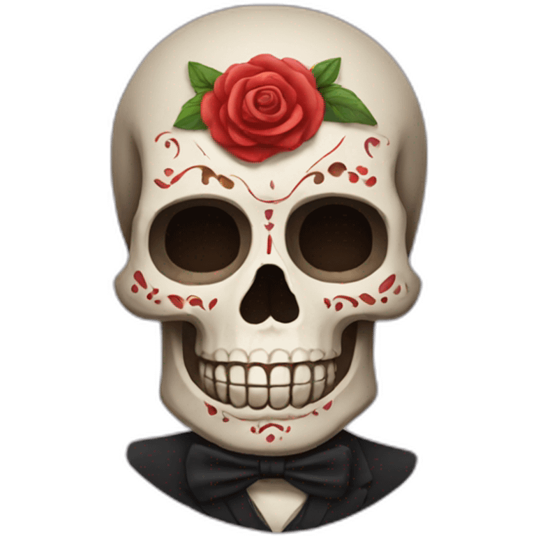 Calavera enojada emoji