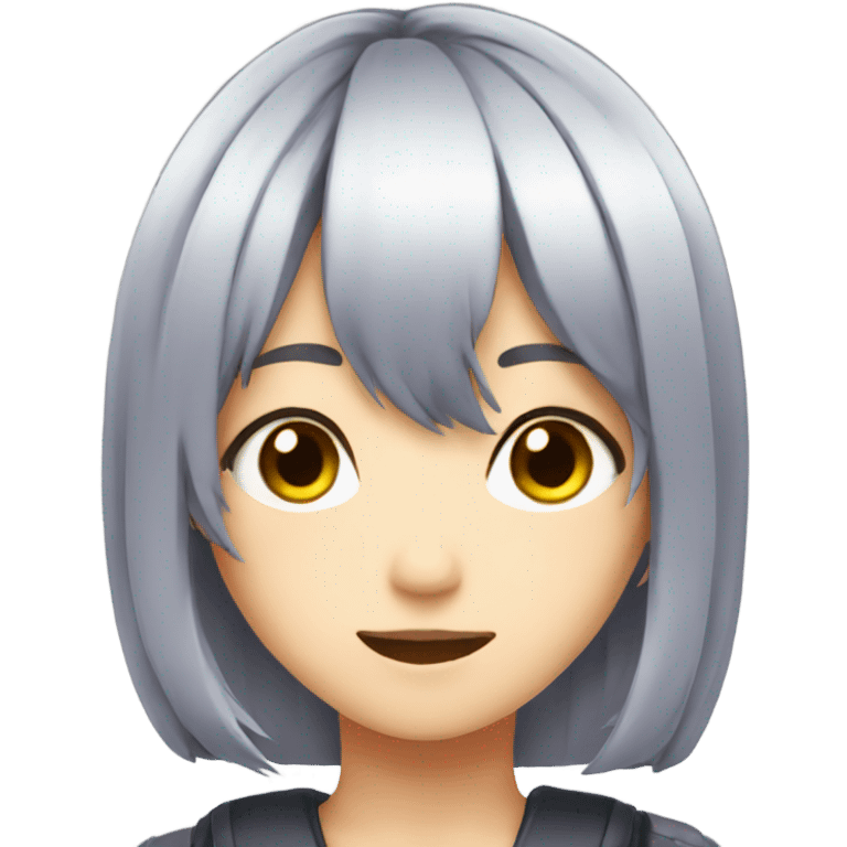 Anime girl emoji