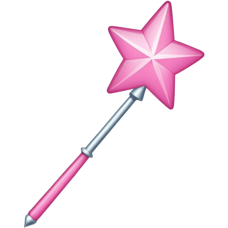 pink magic wand icon emoji