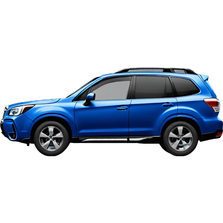 Blue Subaru Forester emoji