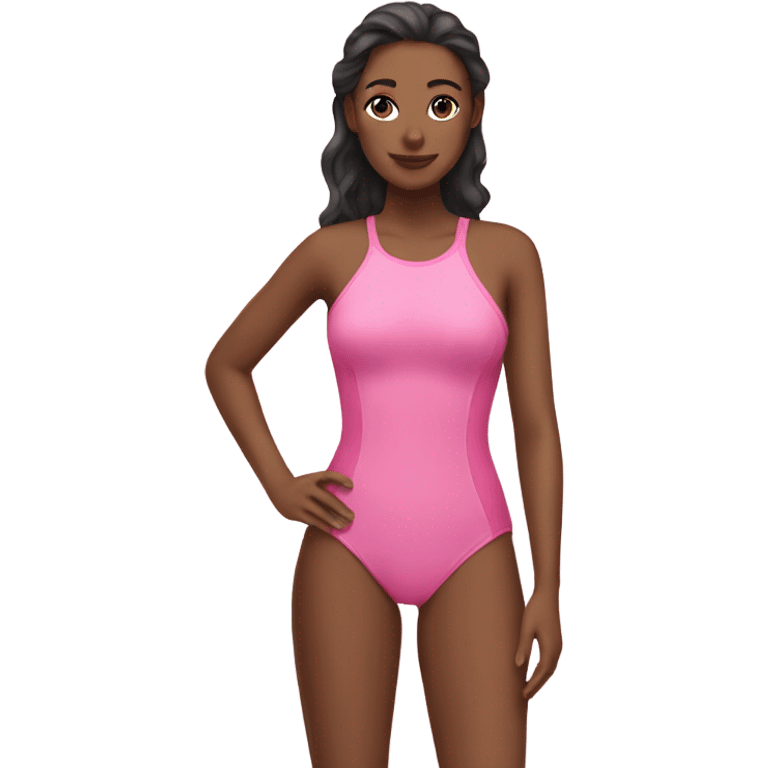 Pink swimsuit emoji