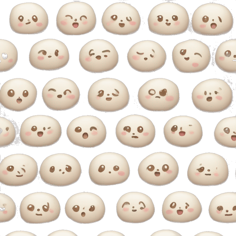 mochi kawaii emoji