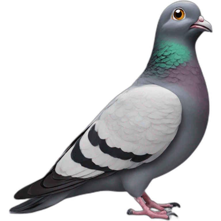 pigeon-surprised emoji