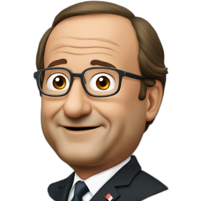 francois hollande  emoji