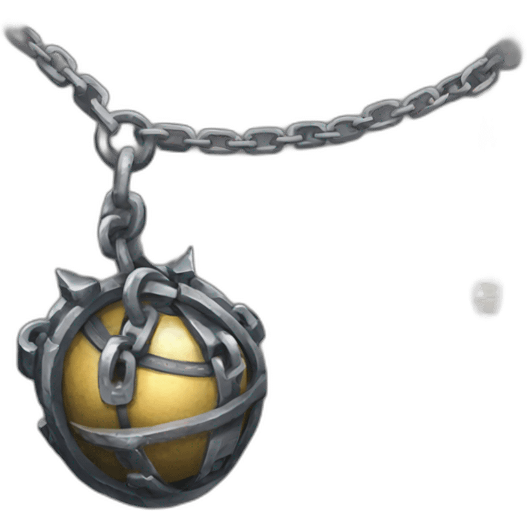 Twilight Princess Weapon Ball & chain emoji