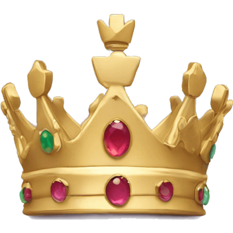 Queens crown on head emoji