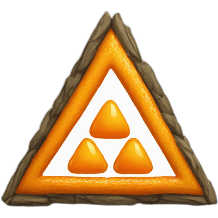 Orange Triforce LOZ emoji