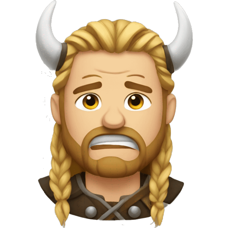 crying viking emoji