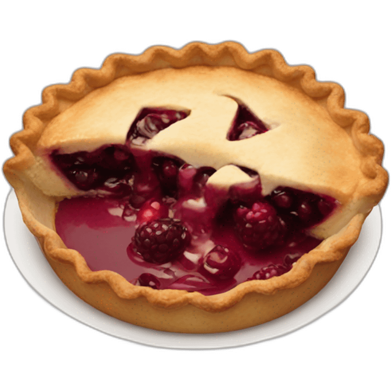 pie hart emoji