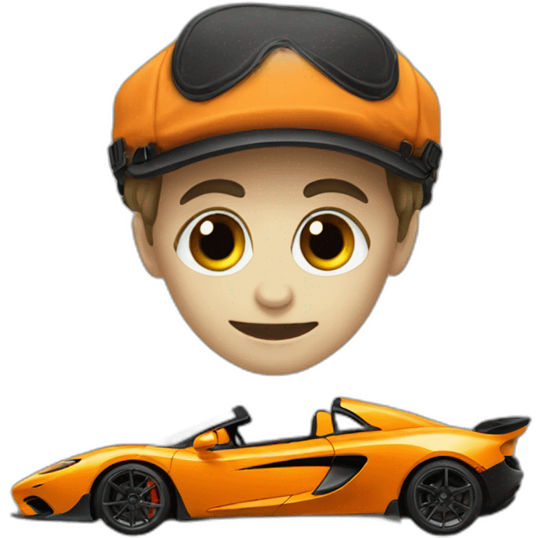 Halloween Mclaren emoji