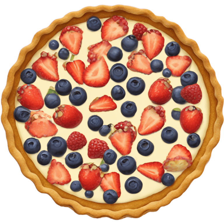 fruit tart emoji