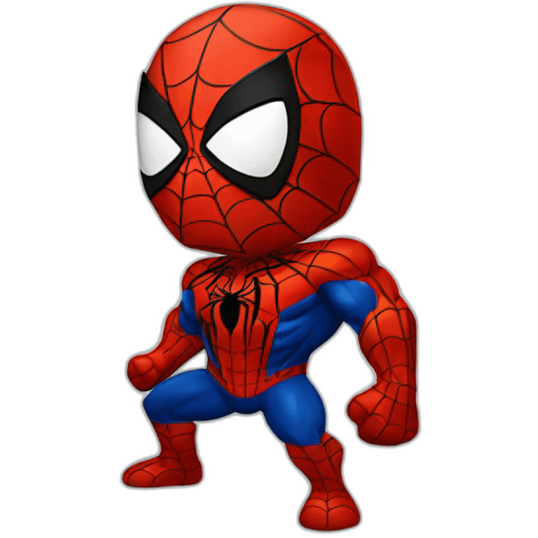 spiderman with muscles  emoji