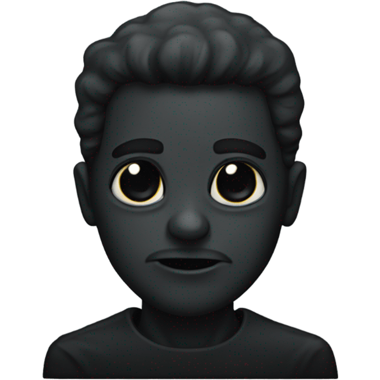 Black grave emoji