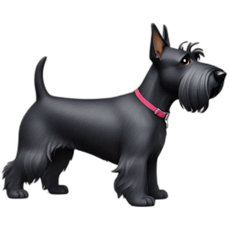 scottish-terrier-dog-walking emoji