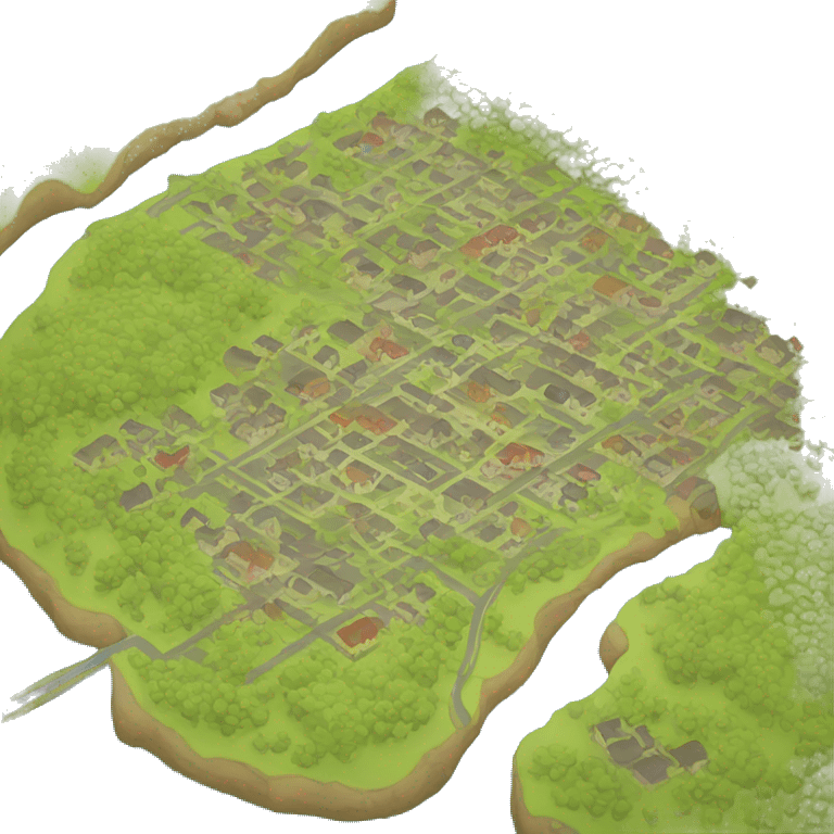 town map emoji