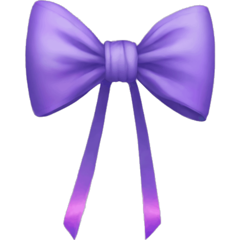 Aesthetic bow emoji