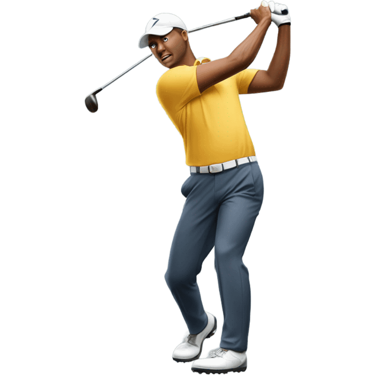 Golfer euro stepping emoji