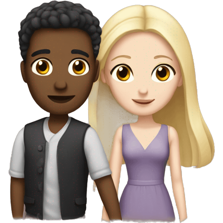 Pale date night emoji