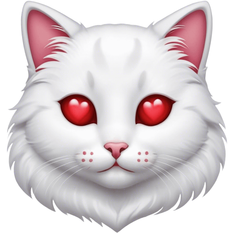 cat with a hart emoji