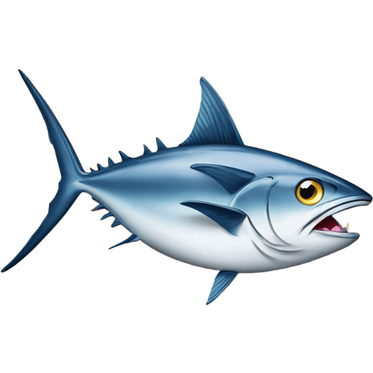 Tuna at eastern emoji