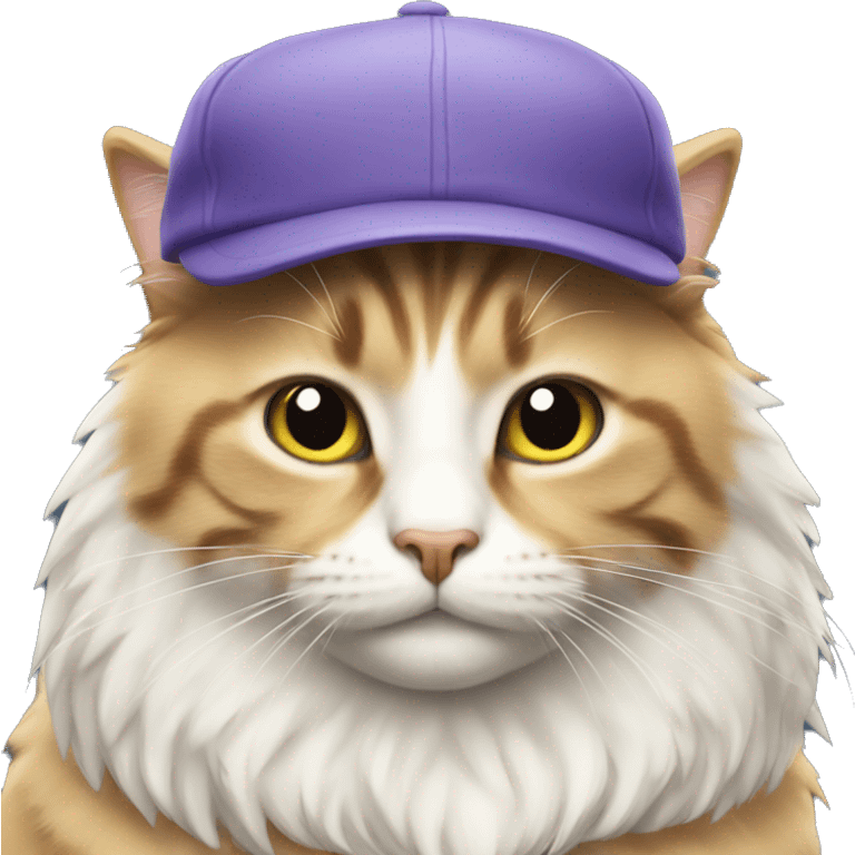 cat with cap emoji