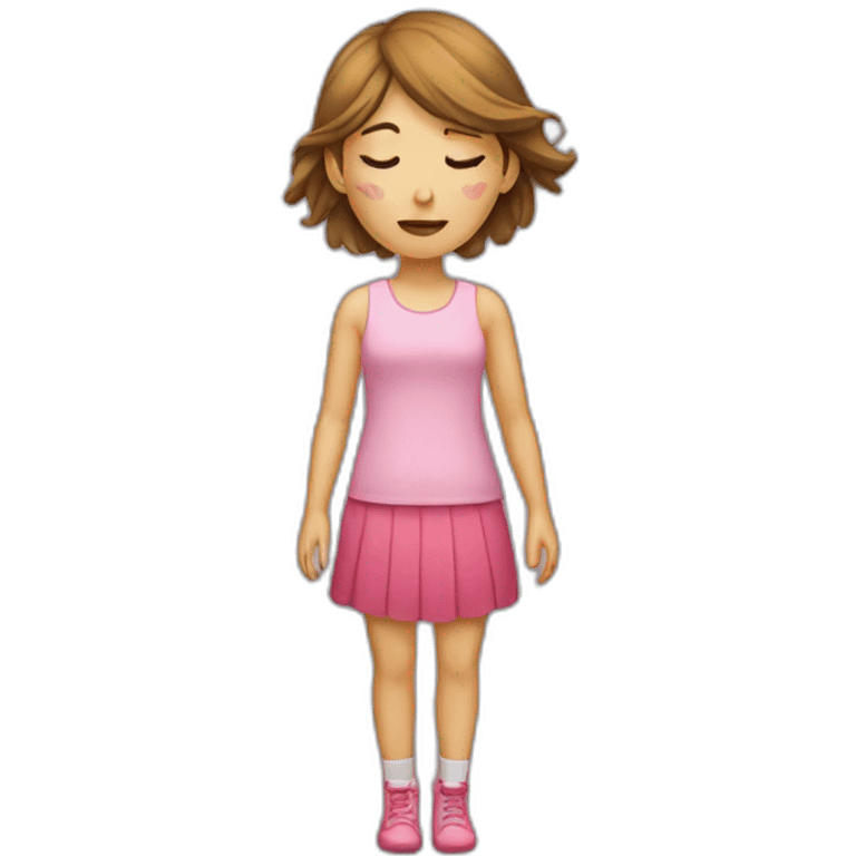 Fille qui dort emoji