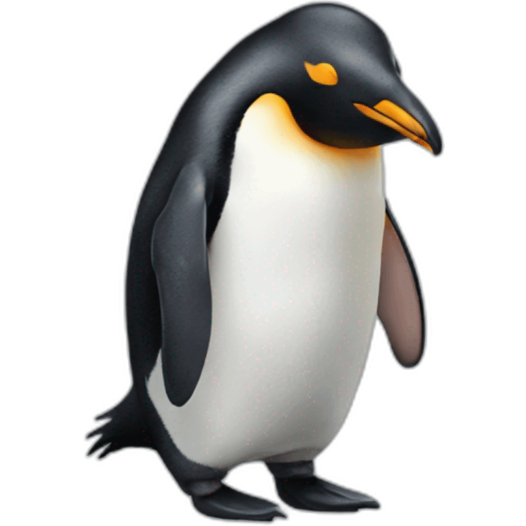 penguin with horse body and horns emoji