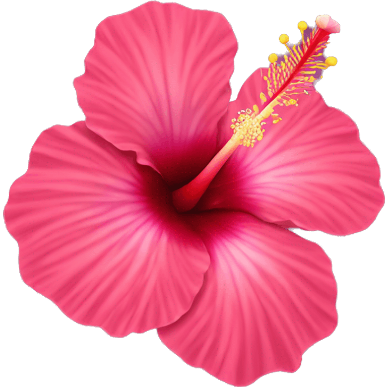 Hibiscus flower emoji