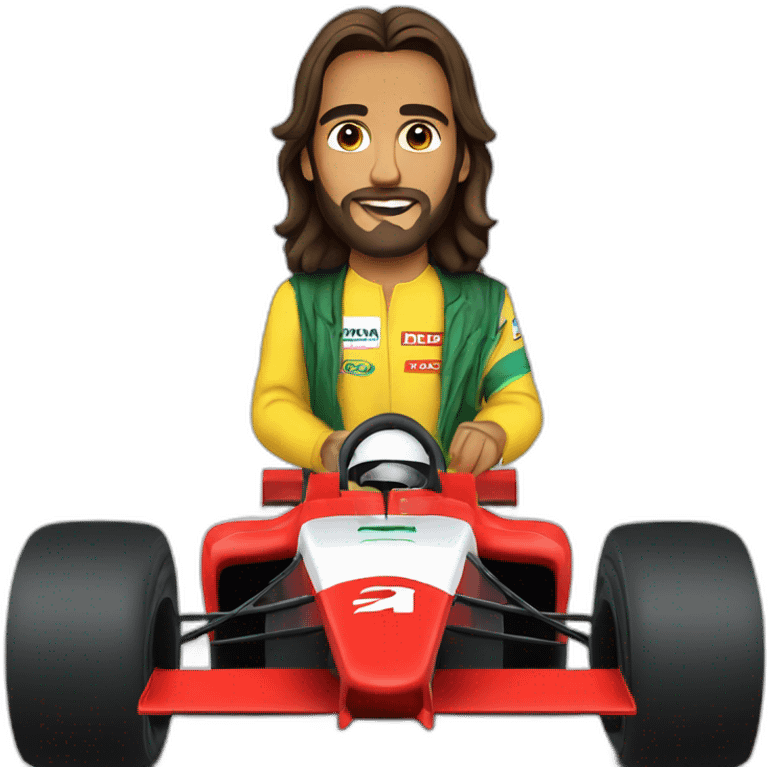 rio jesus driving f1 emoji