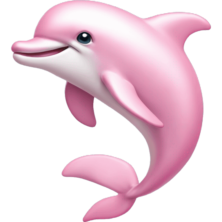 Pastel-pink-colors-dolphin emoji