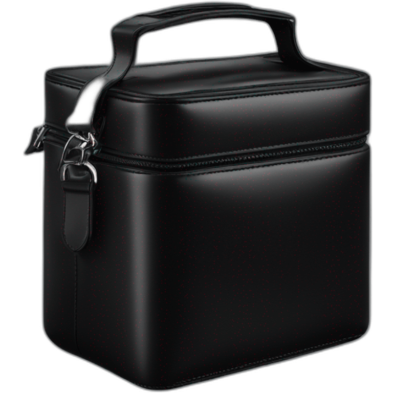 Balenciaga black lunchbox bag  emoji