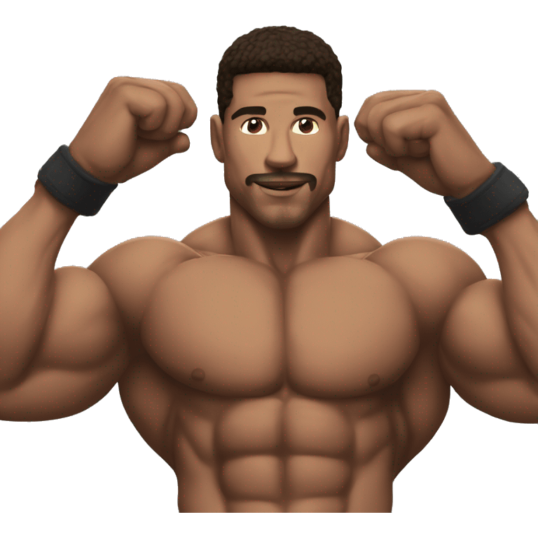 muscles on Michel B Jordan emoji