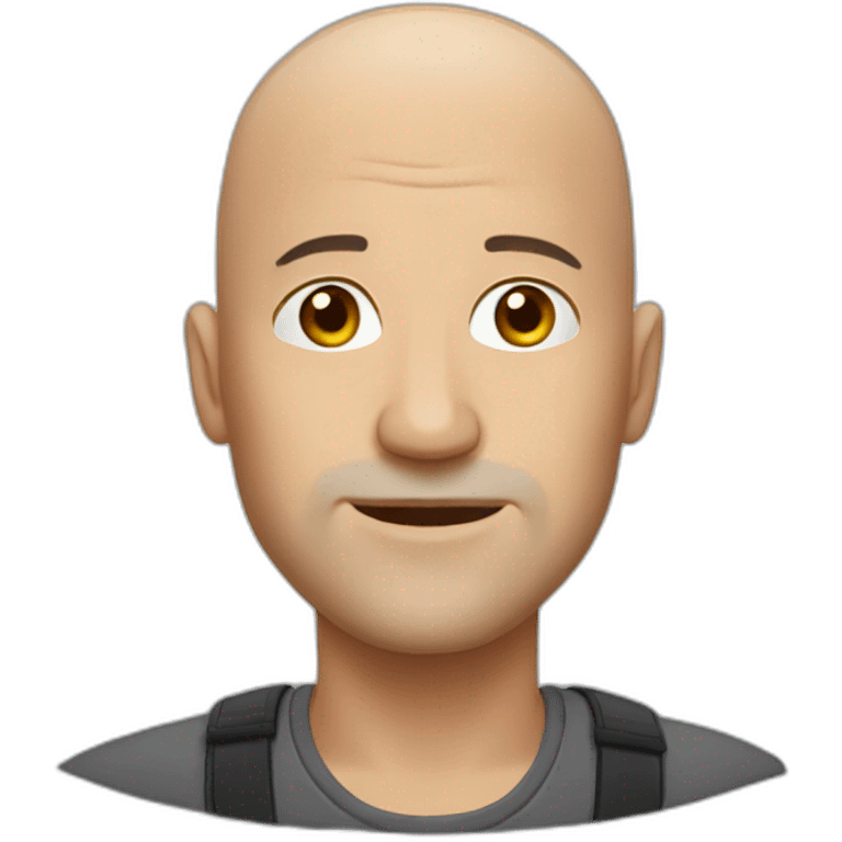 bald man   emoji