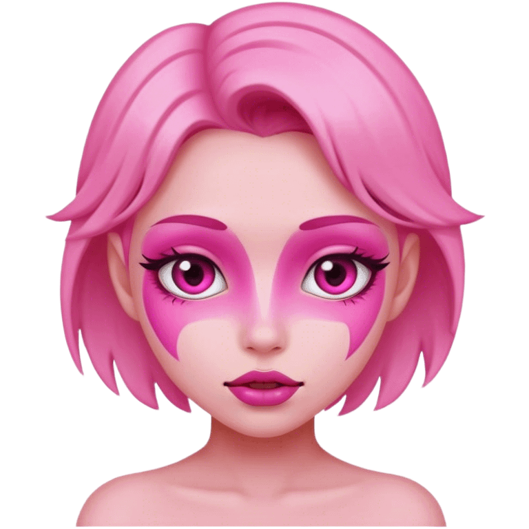 Chica rosada emoji