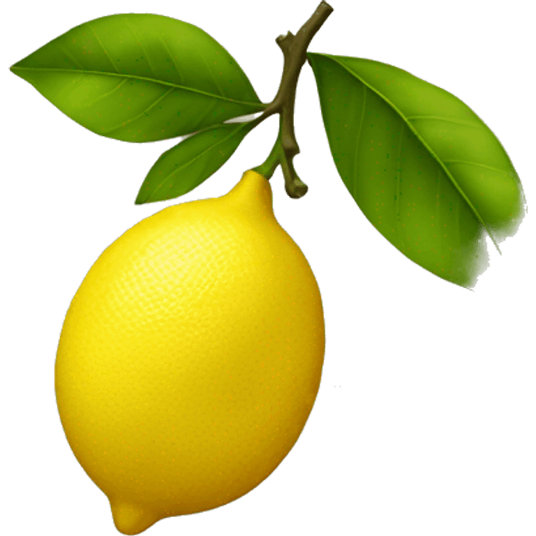 lemon emoji