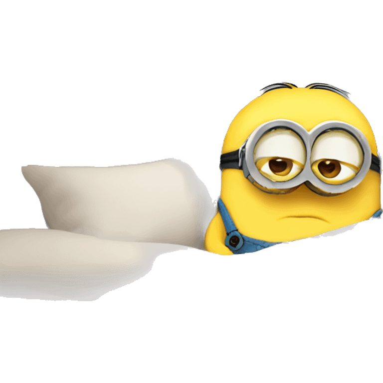 minion sleeping  emoji