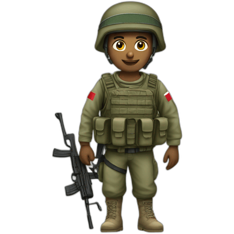 Palestinian-soldier emoji