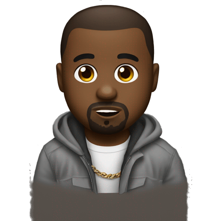 kanye west bear emoji